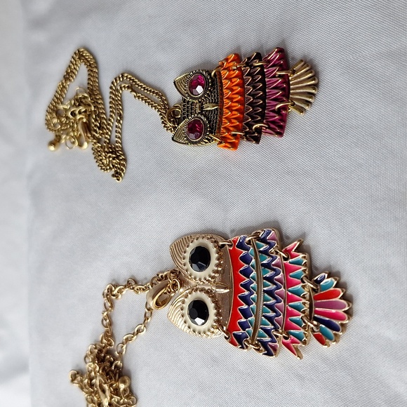 Jewelry - #106🛍4/$20🛍Pair of owls costume Jewelry